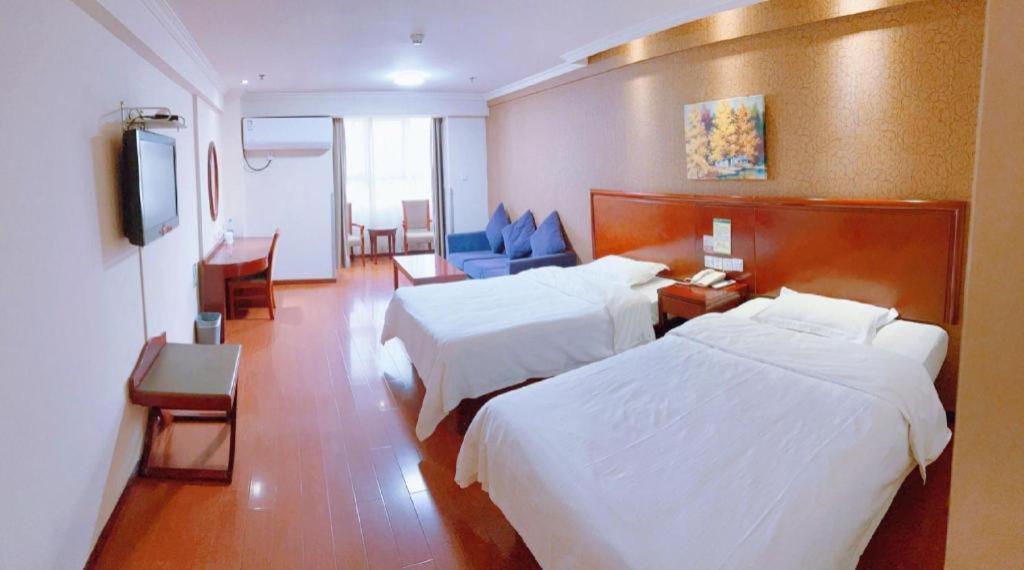 Greentree Inn Xi'An Bell And Drum Tower Food Street Ancient City Wall Ximen Express Hotel Extérieur photo