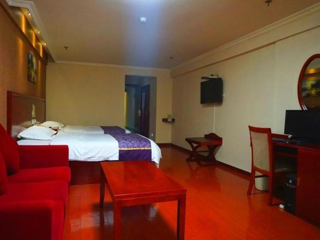 Greentree Inn Xi'An Bell And Drum Tower Food Street Ancient City Wall Ximen Express Hotel Extérieur photo
